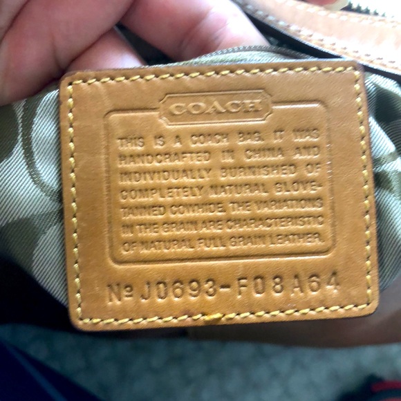 Coach Leather Mini Shoulder Bag - Picture 9 of 9